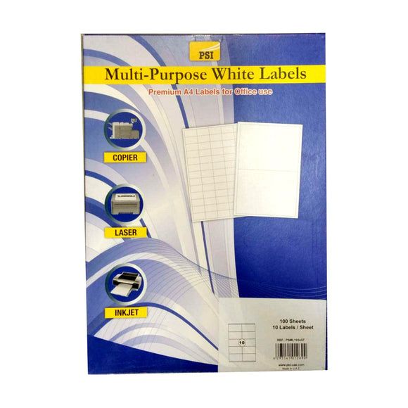 Multipurpose White - 10 Labels/Sheet 