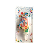 Party Time Birthday Anniversary Number Candles - Nejoom Stationery