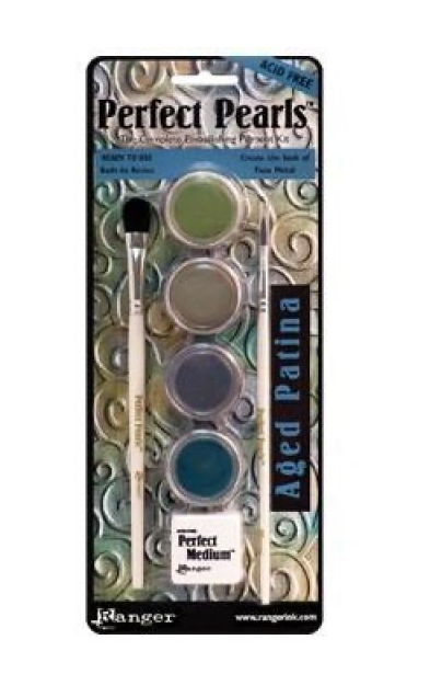 Ranger Perfect Pearls™ Pigment Kit Aged Patina