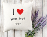 Valentine's Day Personalized Pillow/Cushion Cover Print
