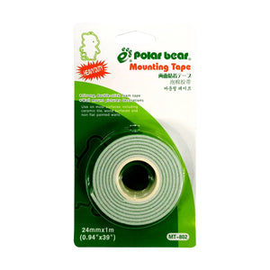 Polar Bear Mounting Tape 24mmx1m(0.94"x39") - Nejoom Stationery