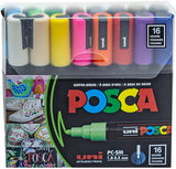 Posca Paint Marker Pen Fine Point  Bullet 16 colors PC-5M - Nejoom Stationery