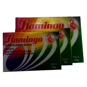 Flamingo Rubber Band 100 Gms Size 16 - Nejoom Stationery
