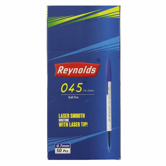Reynolds Ball Pen 045 - Blue (pack of 50) - Nejoom Stationery