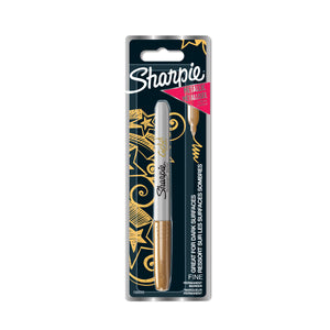Sharpie Permanent Marker Metalic Gold 1pc