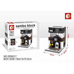 Sembo Architecture Bricks Models City Street Baseplate Toys Educational Mini Bricks Lego Set