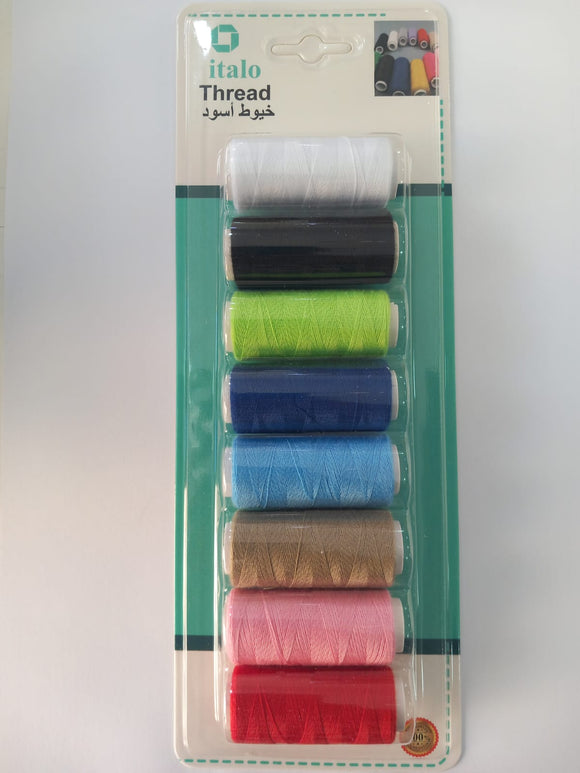 Italo Sewing thread Miix Colour 8pcs