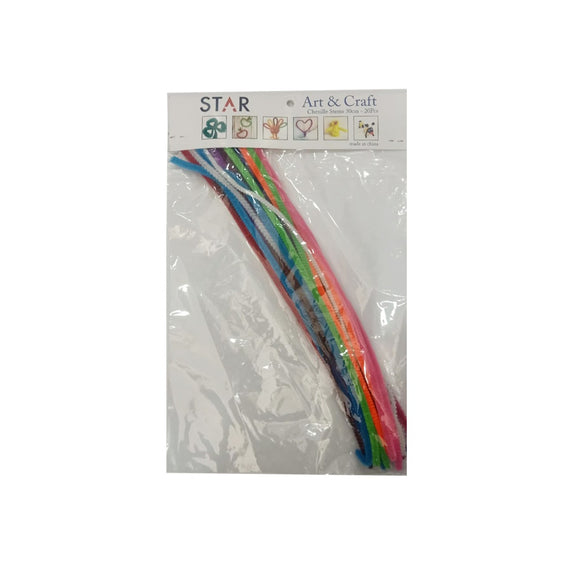 Star Mix Color Chenile Pipe Cleaner