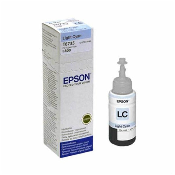 EPSON LIGHT CYAN T6735 L800/L1800 - Nejoom Stationery