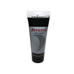 Fevicryl Acrylic Colour 200ml Grey AC43 - Nejoom Stationery