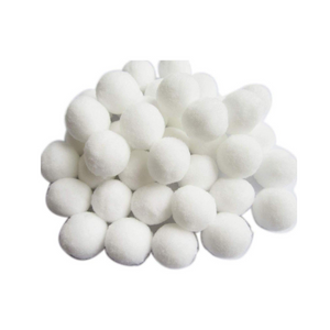 White Color Pompom - Fluffy Ball - Nejoom Stationery