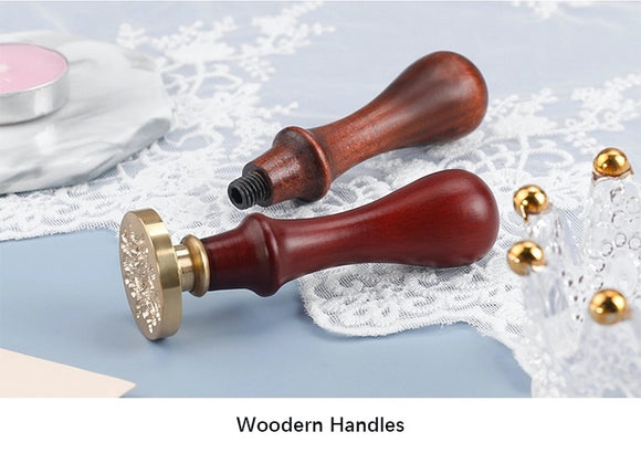 Wax Stamp Wooden Handle - Rose Wood