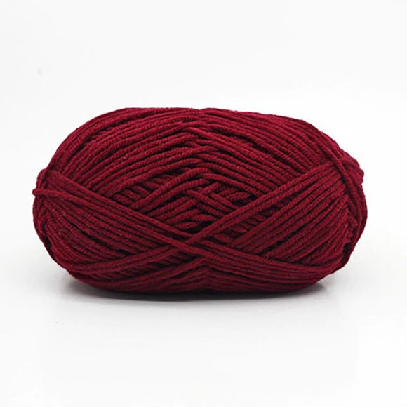 Knitting Yarn Crochet 25g Brown - Nejoom Stationery