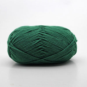 Knitting Yarn Crochet 25g Dark Green - Nejoom Stationery
