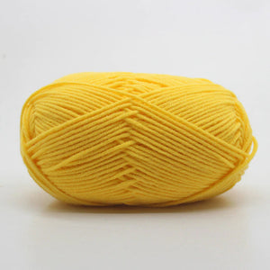 Knitting Yarn Crochet 25g Yellow - Nejoom Stationery