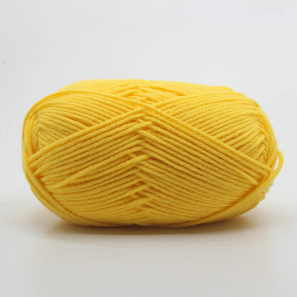 Knitting Yarn Crochet 25g Yellow - Nejoom Stationery