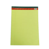 Paperline 40 pages Legal Pad Yellow White Memo Letter Short Hand Pad - Nejoom Stationery