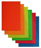 Corrugated Sheet Mixed Color A4(210X297 MM) 10 Sheet Pack - Nejoom Stationery