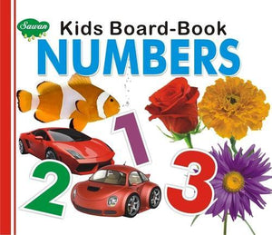 Kids Board Book Numbers - Nejoom Stationery