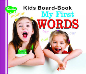 Kids Board Book My first words