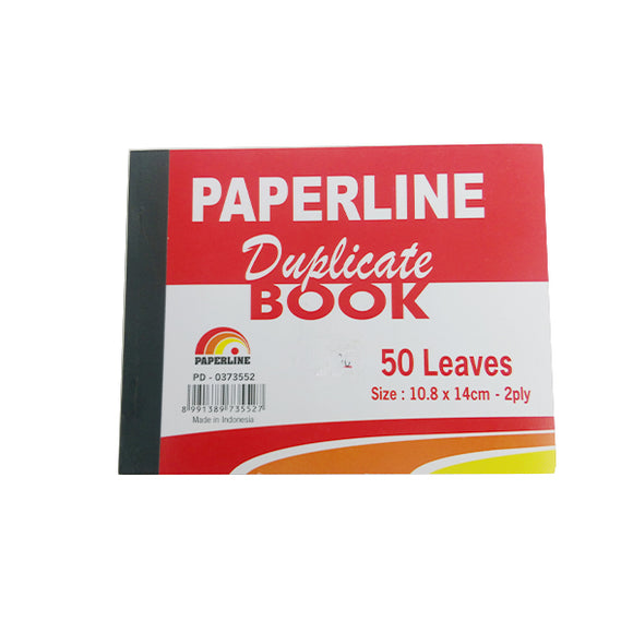 Paperline Duplicate (NCR) Book 10.8 x 14cm - Nejoom Stationery