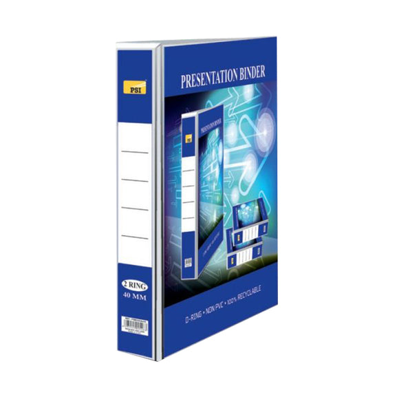 PSI Presentation 2Ring Binder Folder Size 40MM - Nejoom Stationery