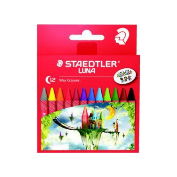 Products Staedtler Luna Wax Crayon 12 colours 
