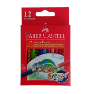 Faber-Castell 12 Pieces Short Classic Color Pencils