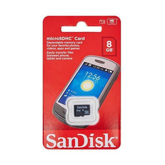 SanDisk microSDHC without adaptor 8GB - Nejoom Stationery