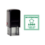 Square Self Inking Company Stamps - Nejoom Stationery